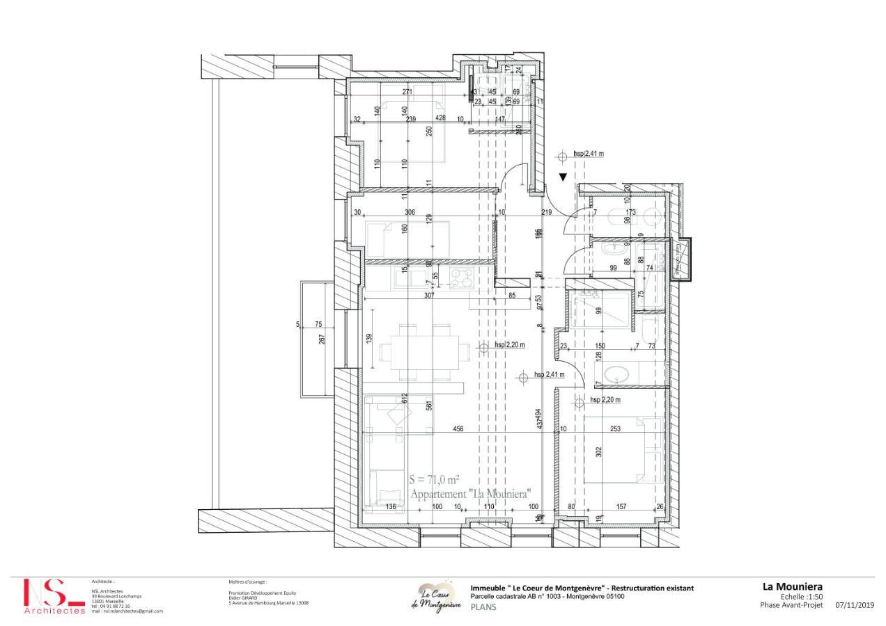 Le Chaberton, Renove En 2021, Pied Des Pistes Et Spa Montgenèvre Exterior foto