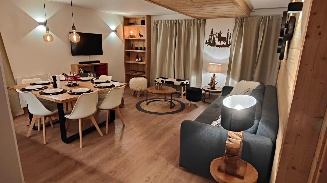 Le Chaberton, Renove En 2021, Pied Des Pistes Et Spa Montgenèvre Exterior foto